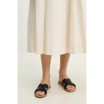 Dámské pantofle Kožené pantofle Answear.LAB dámské, černá barva RSP10173 99X, EUR 39