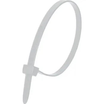 Vázací drát Vázací pásky 3,6x140mm,nylon,25ks,bílá / balení 1 ks