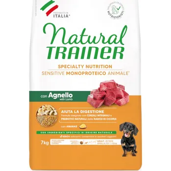 Krmivo pro psa 7kg Sensitive No Gluten Adult Small s jehněčím trenérem Přírodní suché krmivo pro psy