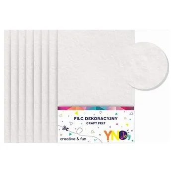 Set školních potřeb Filc dekoracyjny biały YNJ NOSTER