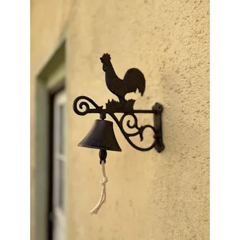 Litinový kovový zvon s kohoutkem