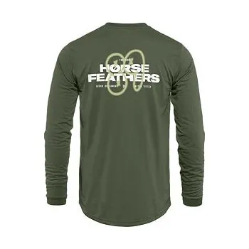 cyklistický dres Bike triko Fury LS - thyme velikost M