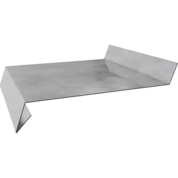 Parapet Parapet AluZinek dl.2m