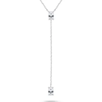 Náhrdelník Brilio Silver Dlouhý stříbrný náhrdelník se zirkony NCL145W + 2 měsíce na vrácení zboží