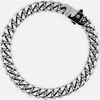 Náramek CUBAN BRACELET, stříbrná - 18 cm