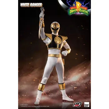 Figurka Figurka White Ranger - Mighty Morphin Power Rangers FigZero Action Figure 1/6