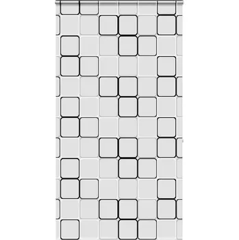 Roleta vidaXL Sprchová roleta s kazetou 120x240 cm Šířka látky 116 cm [4015003] Barva: Čtvercový