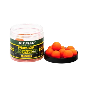 Boilies JetFish Jet Fish Legend Range Pop-Up ANČOVIČKA 20mm 60g