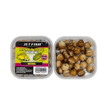 Boilies JetFish Jet Fish Rohlíkové boilie NATURAL 40g