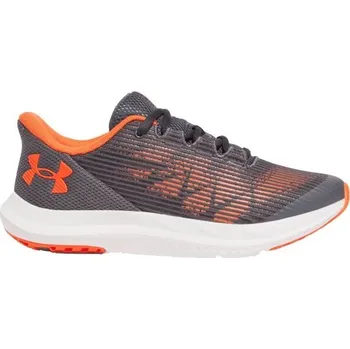 Chlapecké tenisky Dětské volnočasové boty Under Armour BGS SPEED SWIFT 6 Tmavě šedá, Oranžová, Bílá