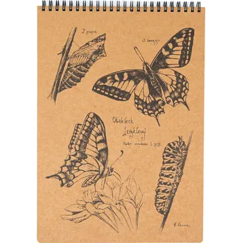 Blok Lesní svět Eko blok z recy papíru L - Otakárek fenyklový