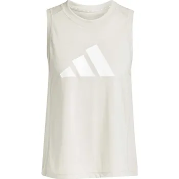 Dámské tílko adidas TRAIN ESSENTIALS TRAINING TANK TOP XL Béžová, Bílá