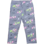 Dívčí 3/4 legíny Kugo - Dream, šedá, vel. 116