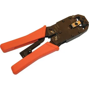 Krimpovací kleště XtendLan Kleště krimpovací univerzální RJ-45,12,11,10(s ráčnou) HT-2008RC