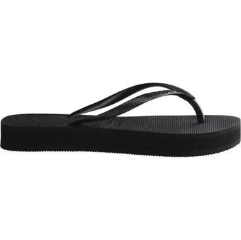 Dámská móda Dámské žabky HAVAIANAS SLIM FLAT FORM 41/42 Černá