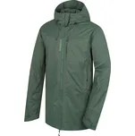 Husky Pánský hardshell kabát Nestia M L, green