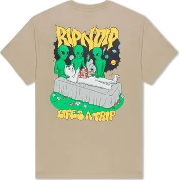 Pánské tričko TRIKO RIPNDIP HARVEST - béžová - XL + při osobním odběru 1 063 Kč