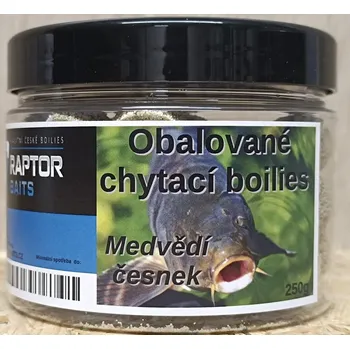 Boilies Raptor Baits Medvědí česnek 250g 24mm