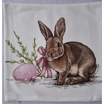 Povlak na dekorativní polštářek Povlak na polštářek zajíček vajíčko