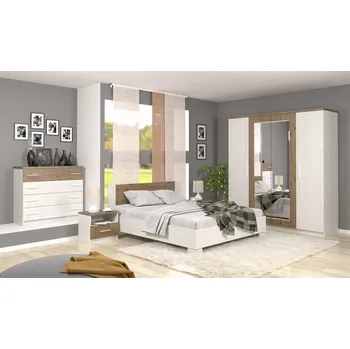 Ložnicová sestava Max-i Ložnicová sestava | Komplet ložnice MARKOS dub andersen / april