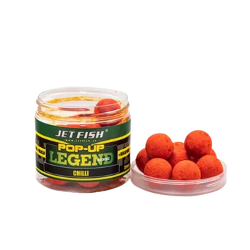 Boilies JetFish Jet Fish Legend Range Pop-Up CHILLI 20mm 60g