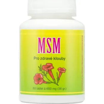Kloubní výživa Hemann MSM (klouby) 60 tablet