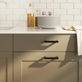 Nábytkové kování vidaXL Nábytkové úchytky 20 ks 96 mm nerezová ocel [3203652] Barva: Černá