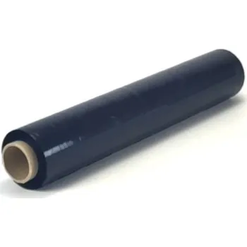 Obalový materiál Stretch fólie - Černá 500 mm, síla 23 my 1 ks