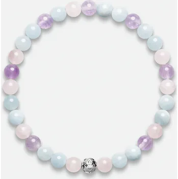 Šperk NÁRAMEK CANDY, 6MM, stříbrná - S