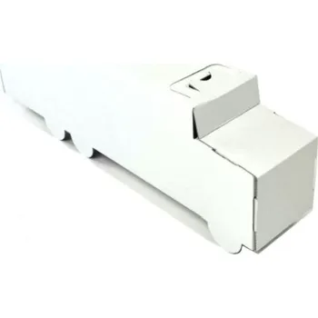 Hračka pro nejmenší Kamion - 525x95x145 mm Bílá 10 ks