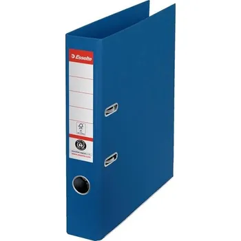 ESSELTE Pákový pořadač Esselte, 100% recyklovaná lepenka A4 5 cm, modrý 112.202
