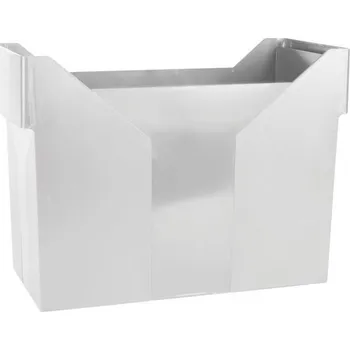 Kartotéka Box na závěsné desky Donau - plastový, šedý 610.2102