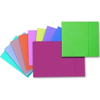HIT Office Papírové desky s 1 chlopní HITOfficeA4, mixbarev, 100ks 414.100