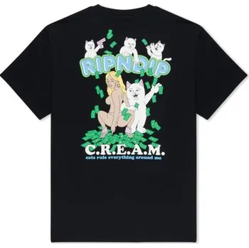 Pánské tričko TRIKO RIPNDIP CLUB CREAM - černá - XL + při osobním odběru 1 063 Kč