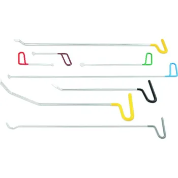 Oprava karosérie Nářadí na opravu vmáčklého plechu karosérií metodou PDR, sada 11 ks - ASTA