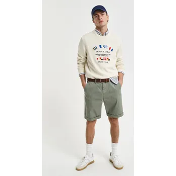 ŠORTKY GANT REG SUNFADED CHINO SHORTS KALAMATA GREEN