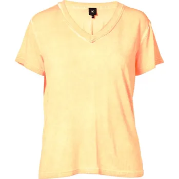 Tričko Nu Denmark 8343-50 světle žluté s výstřihem do V Velikost: 36