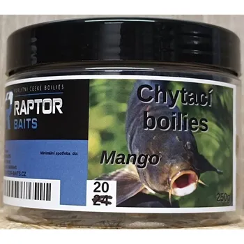 Boilies Raptor Baits Brusinka 250g 20mm