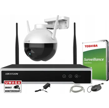 Bezpečnostní kamera Monitorovací sada EZVIZ / Hikvision C8T + 7108 + Toshiba 1TB