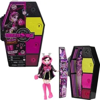 Panenka Mattel Monster High Skulltimate secrets panenka Neon, Draculaura