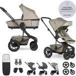 EASYWALKER Set XXL kočárek kombinovaný Harvey5 Air Premium Pearl Taupe s příslušenstvím