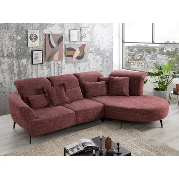 Sedací souprava Moderní rohová sedací souprava s nastavitelnou hloubkou sedáku DANCE Pravý roh