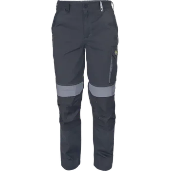 montérky ČERVA Kalhoty MAX ECO STRETCH LADY do pasu, dámské 0352012760050 Černá 50