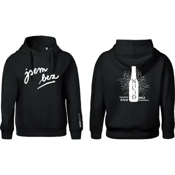 Dámská mikina Dámská oversize mikina Nilio Barva: Černá