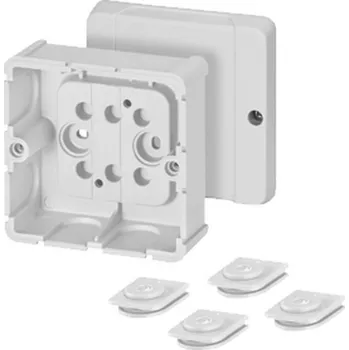 Hensel 6000037 rozbočovací krabice (d x š x v) 49 x 88 x 88 mm šedobílá (RAL 7035) 1 ks