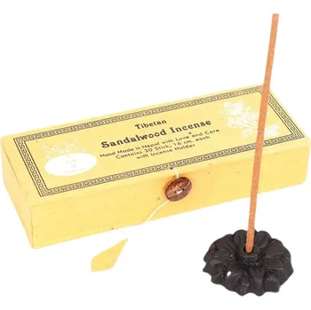 Vonná tyčinka Vonné tyčinky Sandalwood, luxusní set se stojánkem