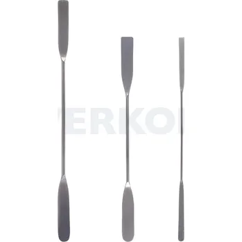 Špachtle oboustranná, nerezová, Délka [mm]: 150, Lopatka [mm]: 9 x 45