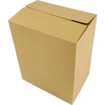 Archivační box Krabice na 6 ks vína s oddělovací mřížkou - 275x189x347 mm Hnědá 10 ks