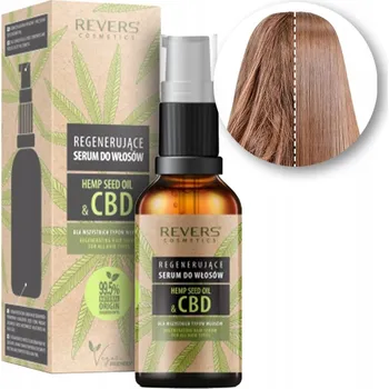 Vlasová regenerace Sérum na vlasy s konopným olejem a CBD