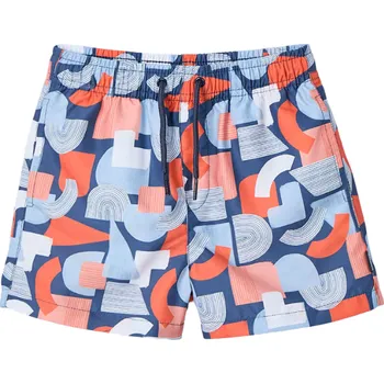 MAYORAL chlapecké plavecké kraťasy tm.modrá, oranžová vel. 128 cm